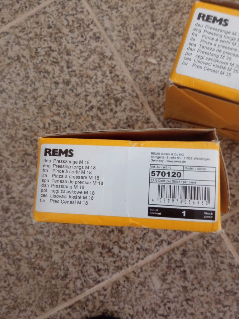 Rems pinça de inox
