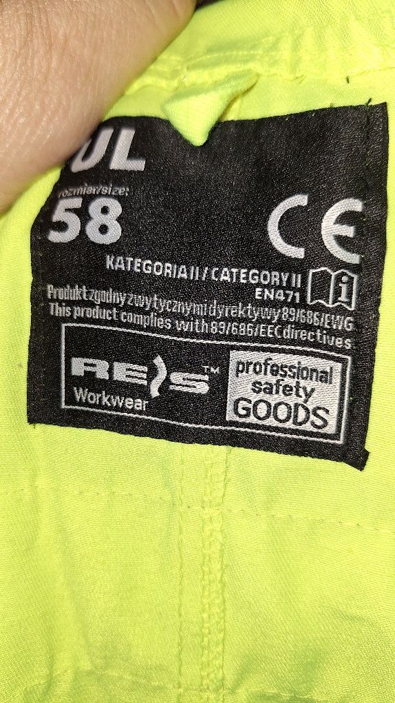 Ubranie robocze odblaskowe