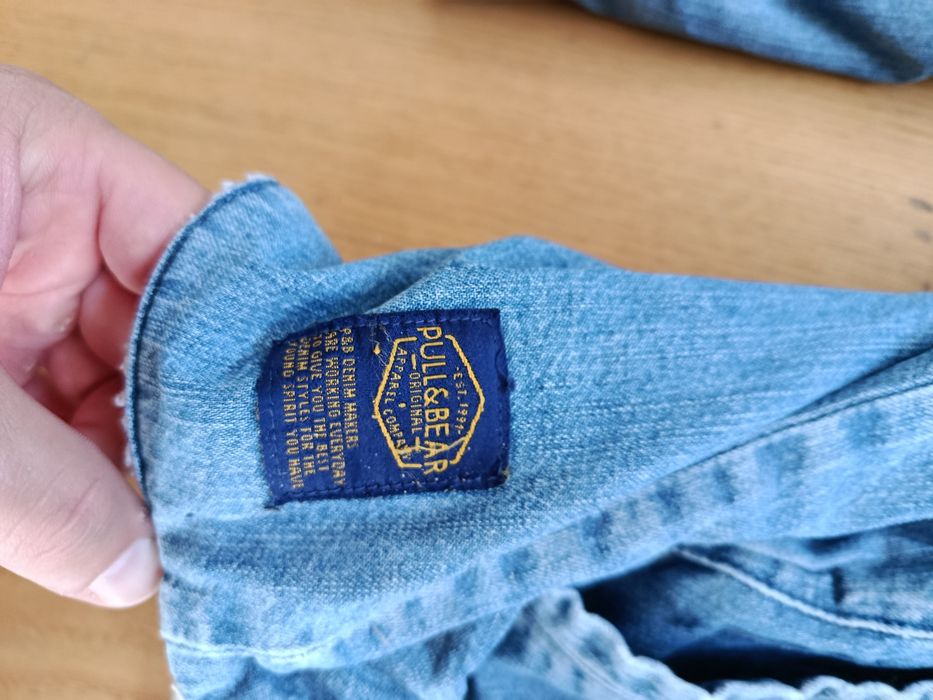 Kurtka z futrem pull&bear m/l