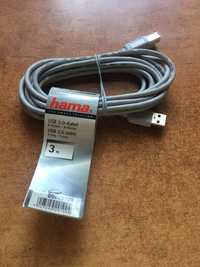 Kabel Hama USB 2.0, 3m