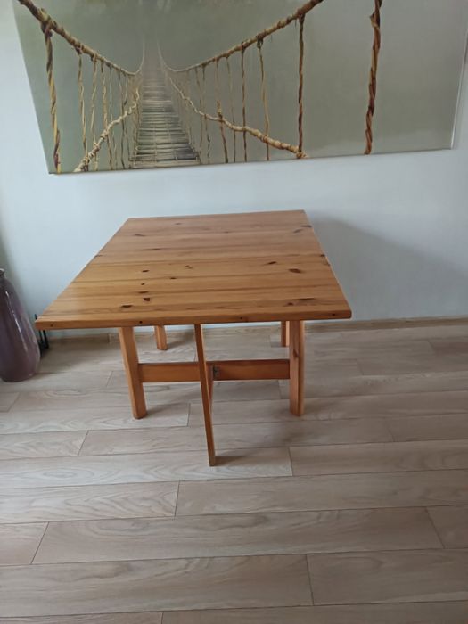 Drewniany Stół i 6 krzeseł