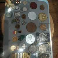 Stare medale, odznaki, medaliki, monety