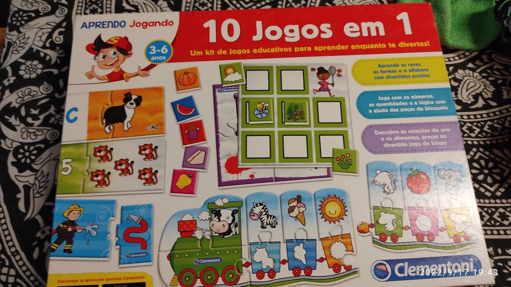 Jogos 10 em 1 prender Jogando
