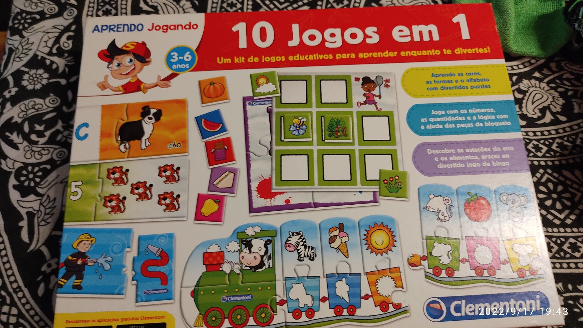 Jogos 10 em 1 prender Jogando