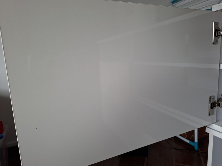Szafka pod TV - front biały połysk nowy