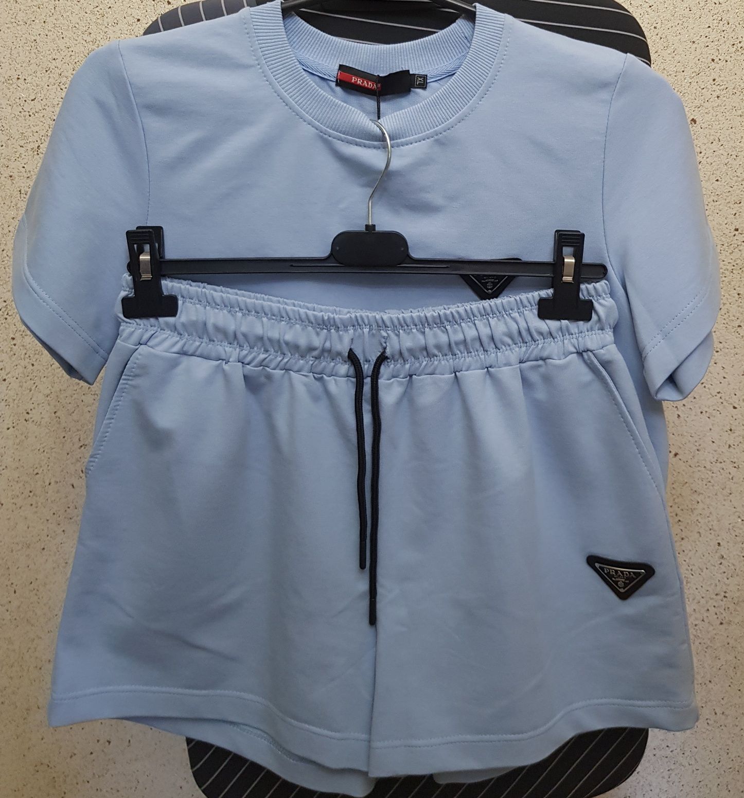 Костюм Prada/ Шорты/ футболка/ Женский костюм/ Подростковый костюм