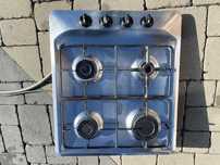 Płyta gazowa Mastercook 1800 Inox do zabudowy z przewodem