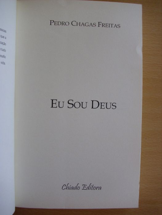 Eu Sou Deus de Pedro Chagas Freitas