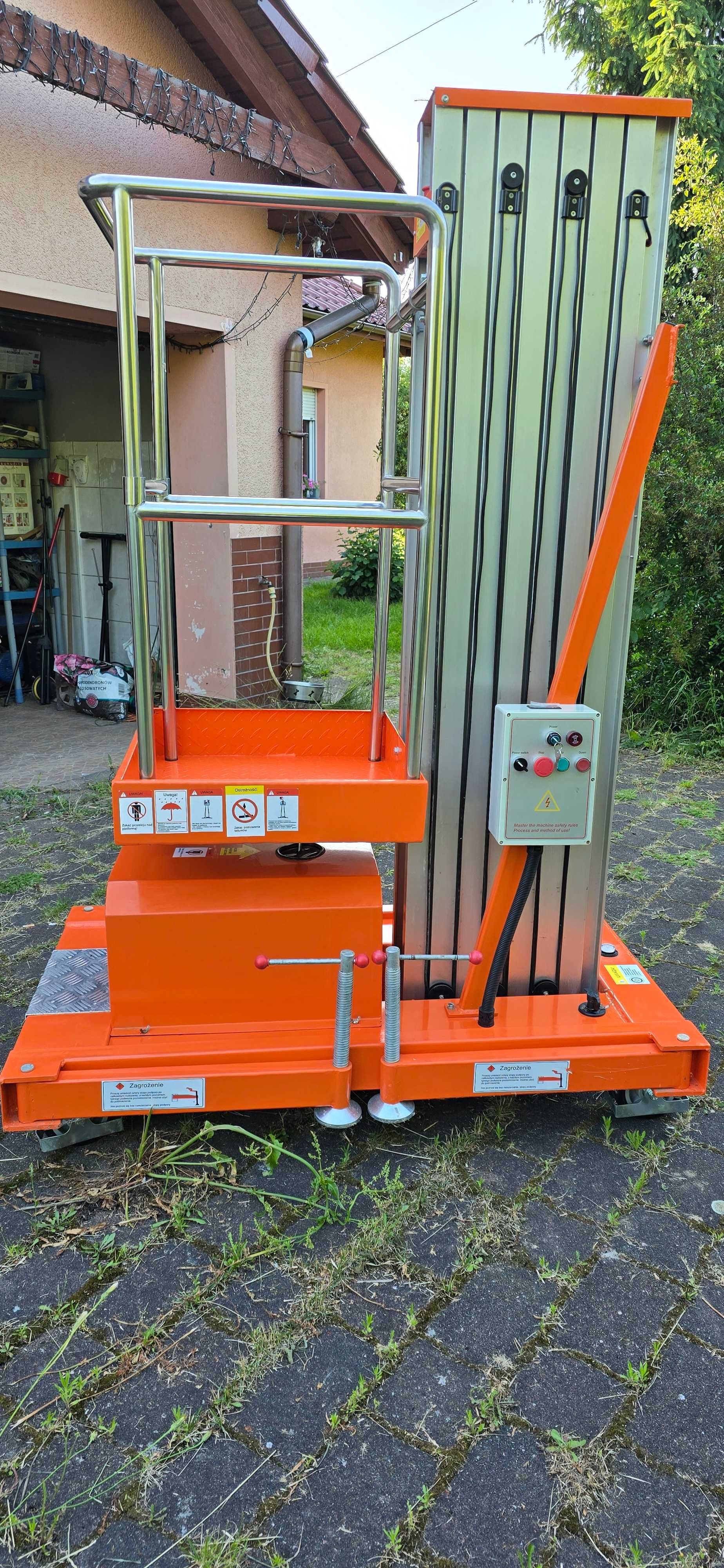 Podnośnik koszowy teleskopowy GTWY9-100 z baterią