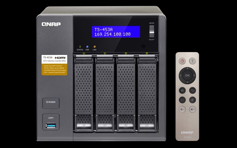 NAS serwer QNAP TS - 453A 4GB + opcje