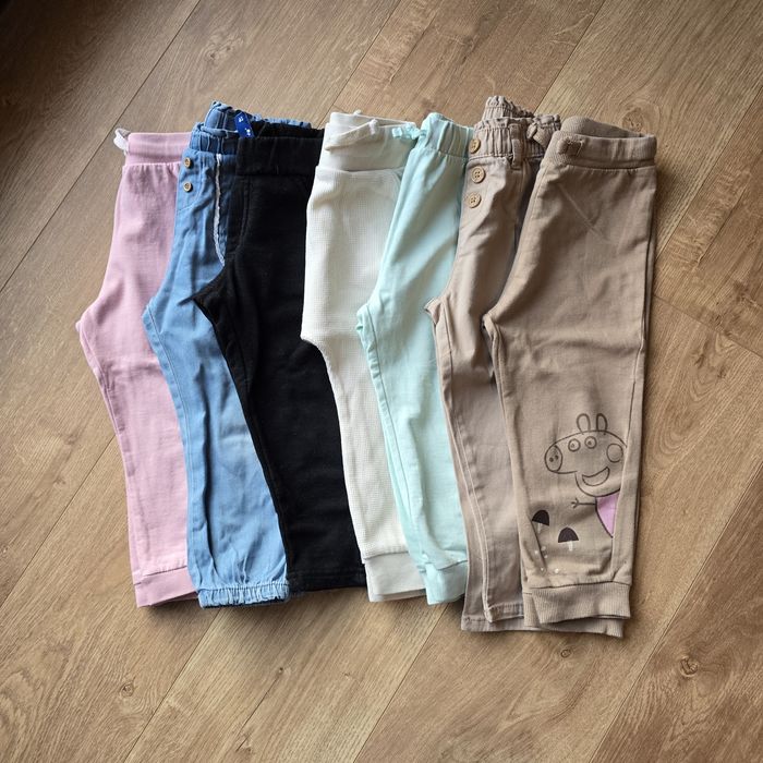 Wielka paczka ubranek dla dziewczynki r.92