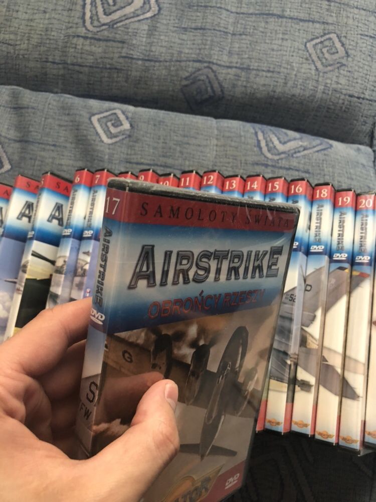 AirStrike: Samoloty świata cz. 1-21 DVD kolekcja