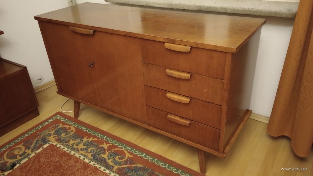 Komoda vintage prl