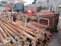Lote de material usado para construção civil