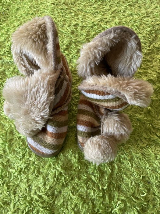 Тапочки, утеплені на хутрі