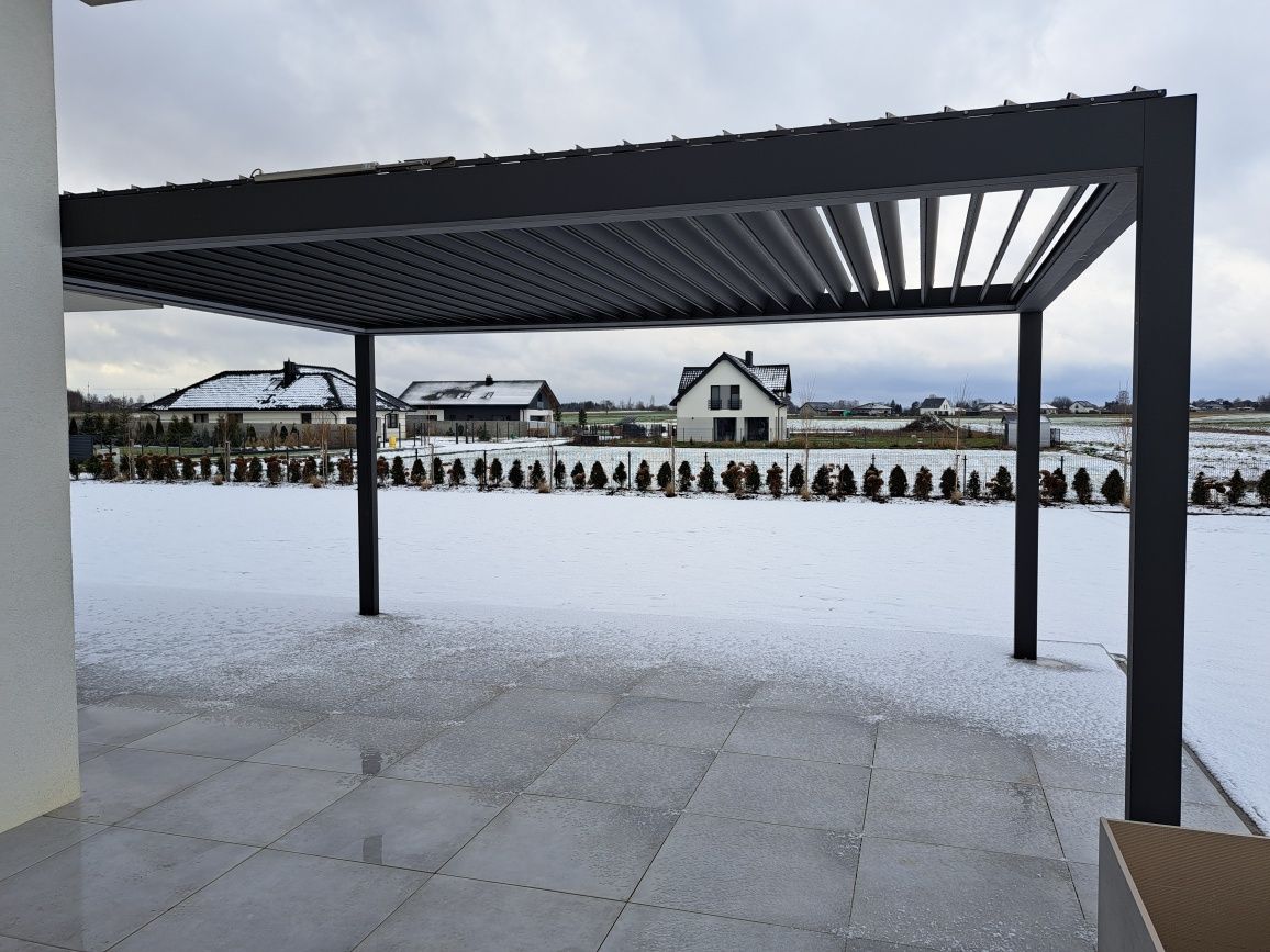 Żaluzje narożne glasscorner z90 c80 pergola aluminiowa