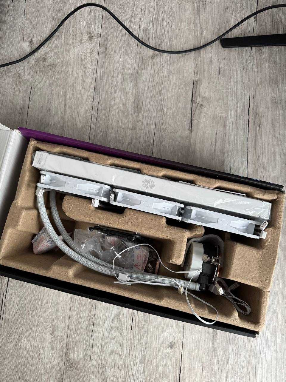Водяне охолодження Cooler Master MasterLiquid 360L Core ARGB Kit White