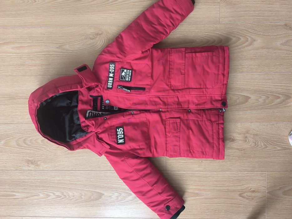 Kurtka dziecięca zimowa chlopiec