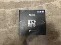 Płyta główna msi B360M PRO-VDH + Intel core i3-8100 + 16GB RAM