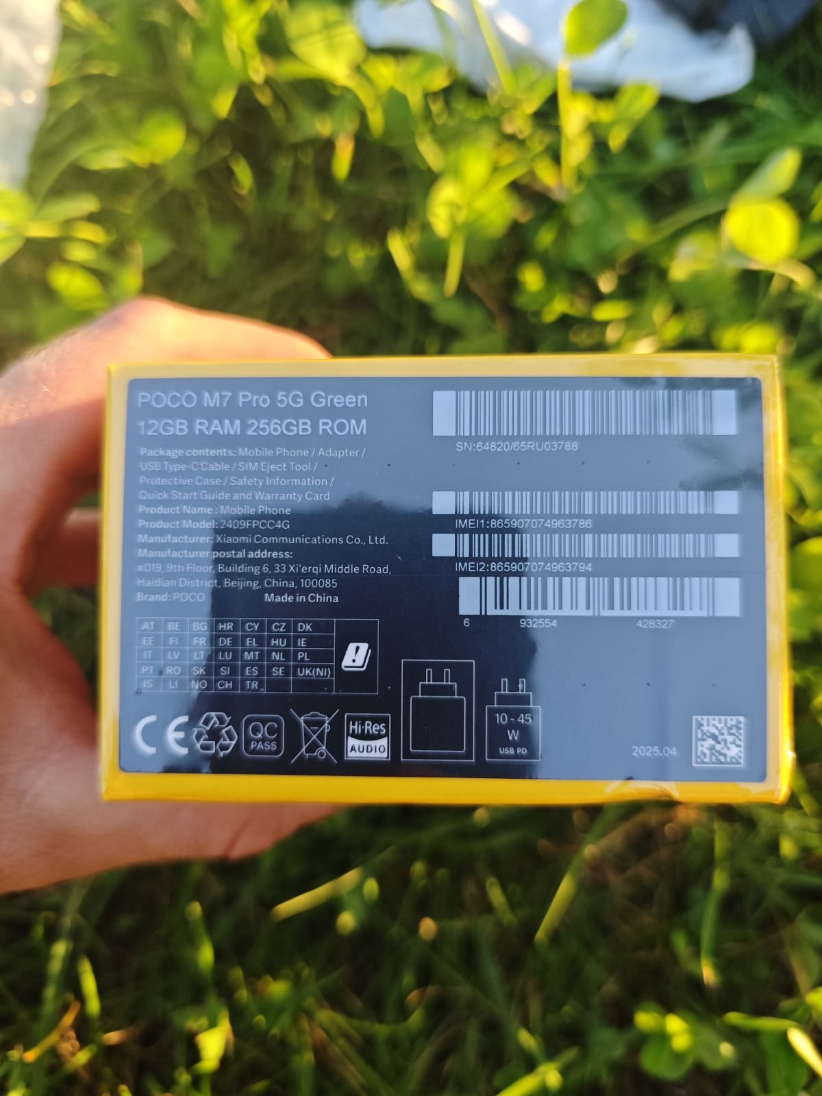 POCO M7 PRO 5G 12/256 Green