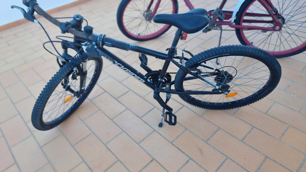 BICICLETA BTT ROCKRIDER 500 24" CRIANÇA 9-12 ANOS PRETO - ROCKRIDER