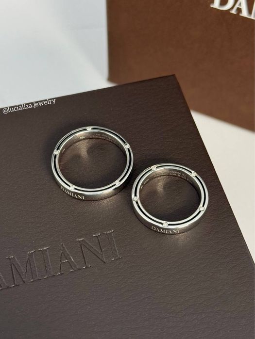 Обручки DAMIANI Оригінал золото 750