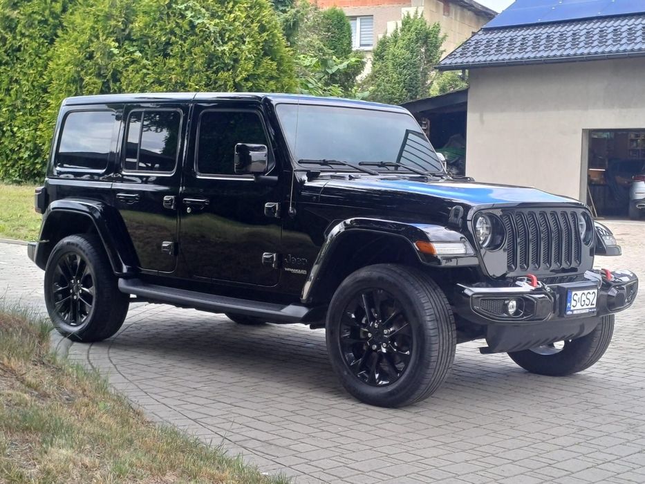 Jeep Wrangler Jeep Wrangler Sahara benzyna zadbany nowe opony