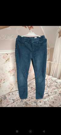 Spodnie jeansy jegginsy H&M 140