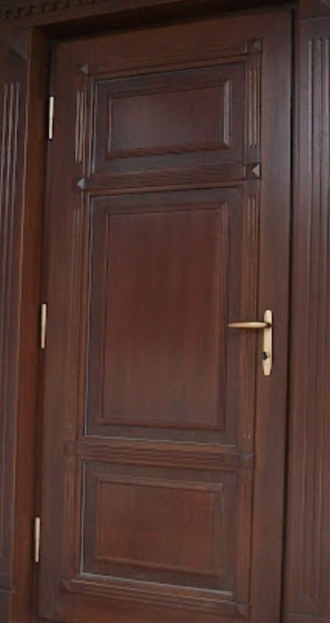 Дерев'яні Двері вхідні Дубові 860*2050; 960*2050