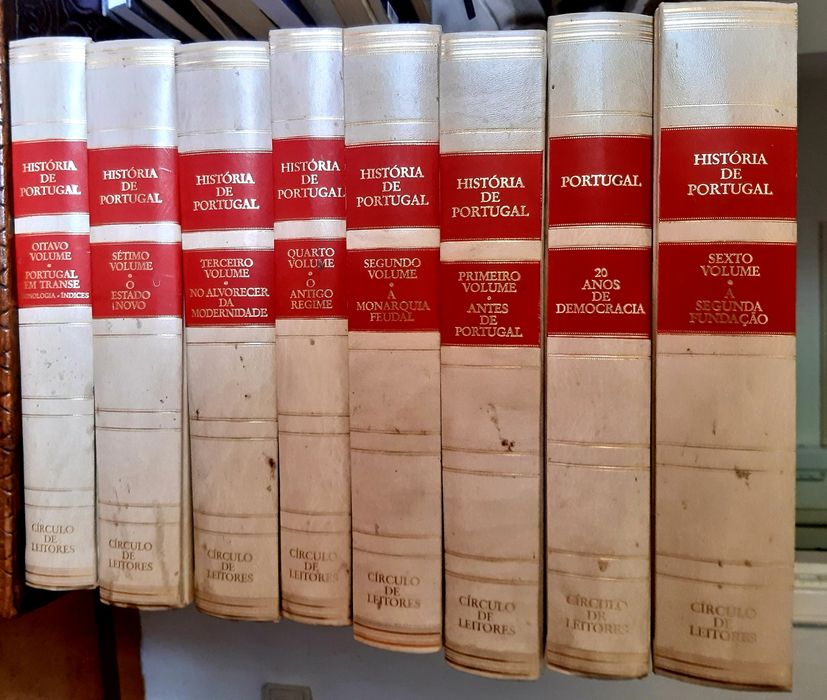 História de Portugal José Mattoso 8 volumes