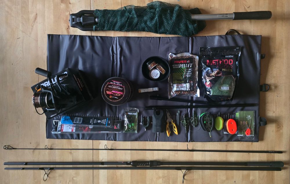 Zestaw karpiowy PROLOGIC – kompletny, stan bardzo dobry. Jak nowy!