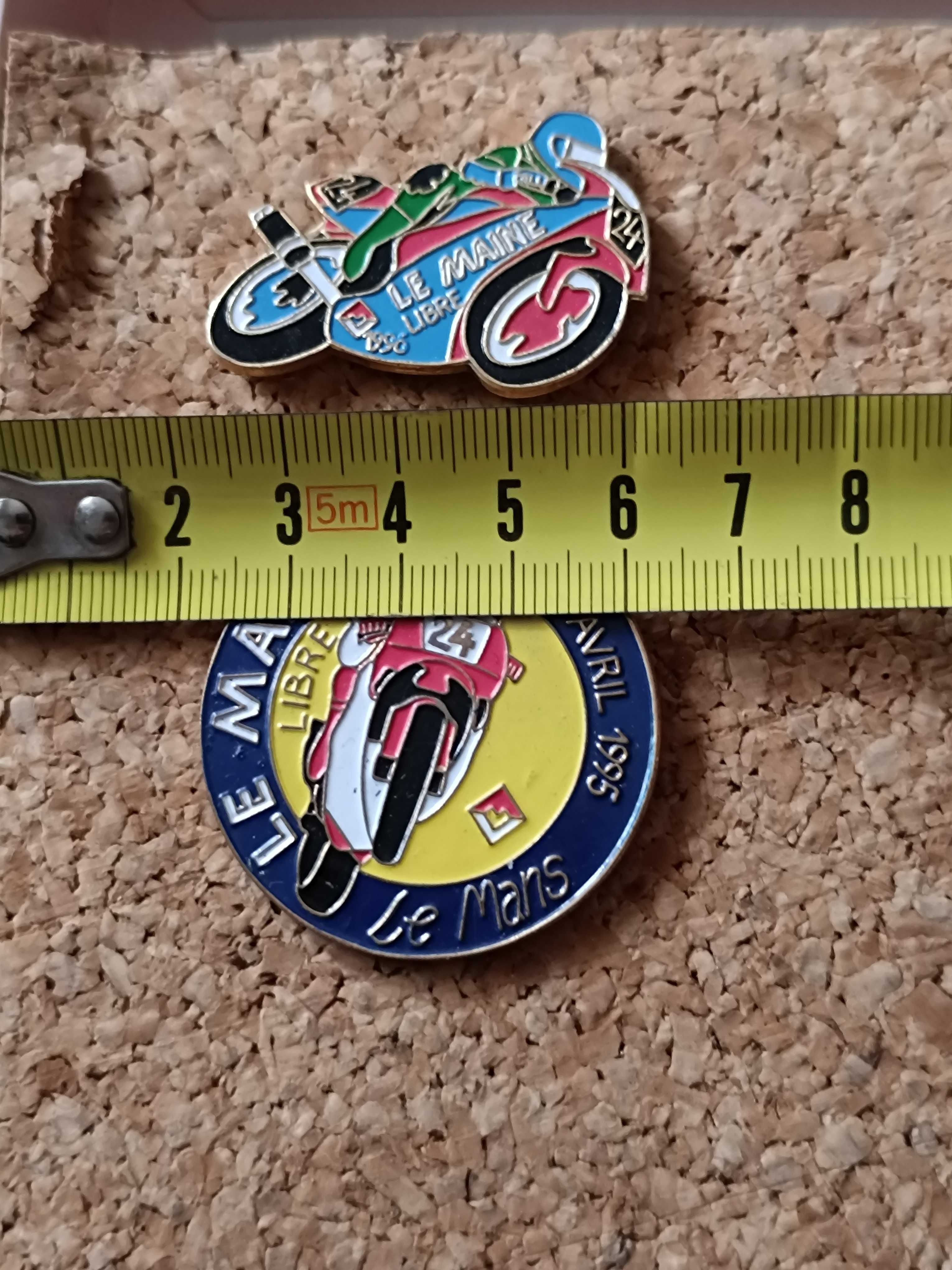 2 Pins de Motociclismo Le Maine