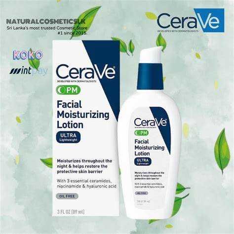 CeraVe Night Moisturizing Lotion 89 ml – regeneracja i nawilżenie
