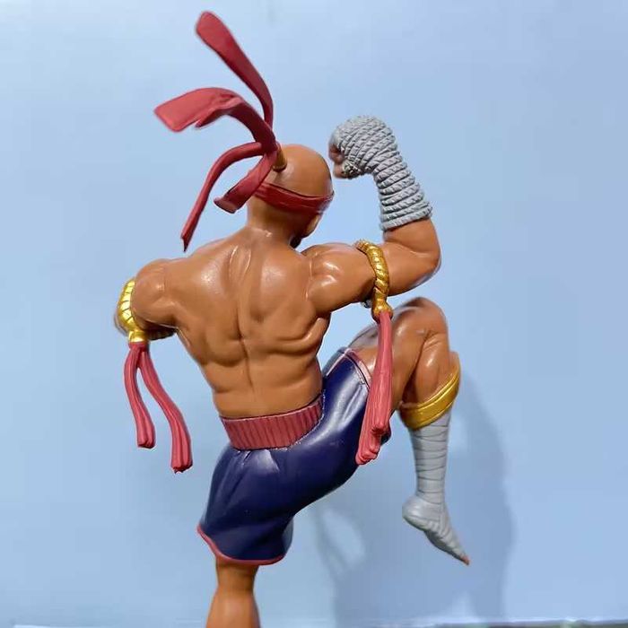 Фигурка Тайского Боксера в исполнении старинного Ритуала Вай Кру