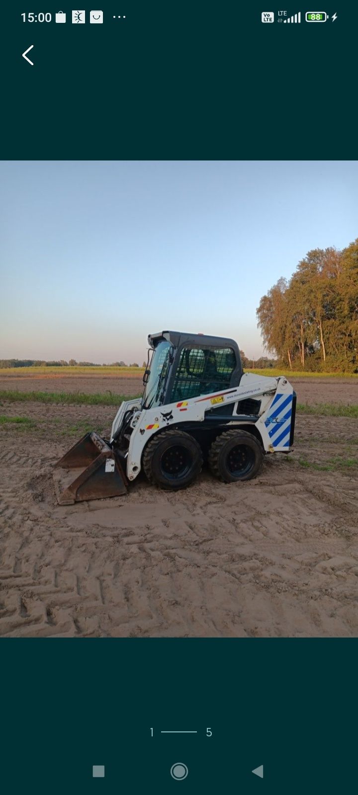 Wynajem wozidła miniładowarki bobcat minikoparki