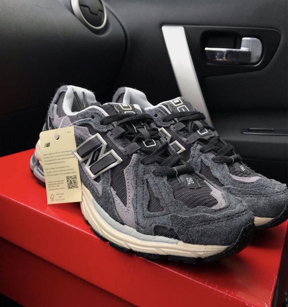 Чоловічі жіночі кросівки нюбеланс New balance 1906D black grey