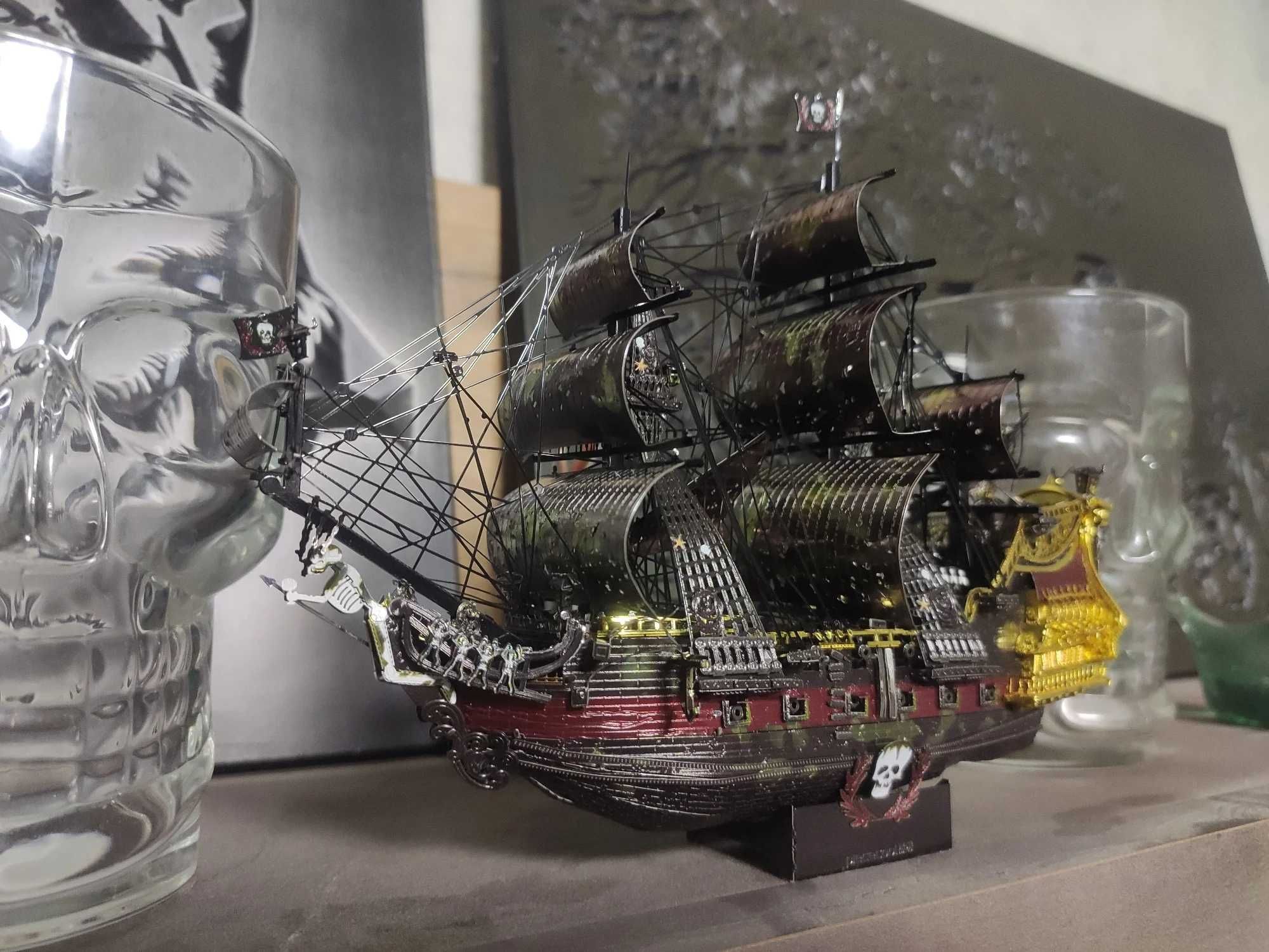 3D Металлическая головоломка - модель корабля  "Месть королевы Анны"