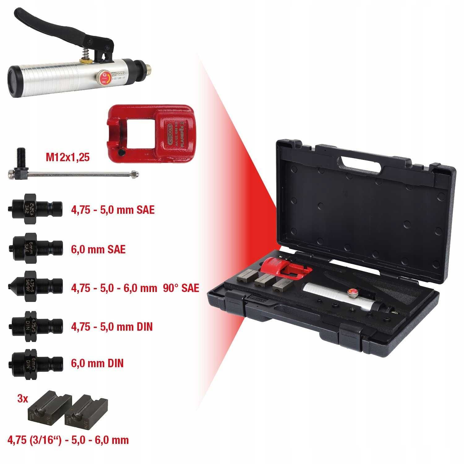 Urządzenie do wywijania obrzeży KS Tools 122.1260