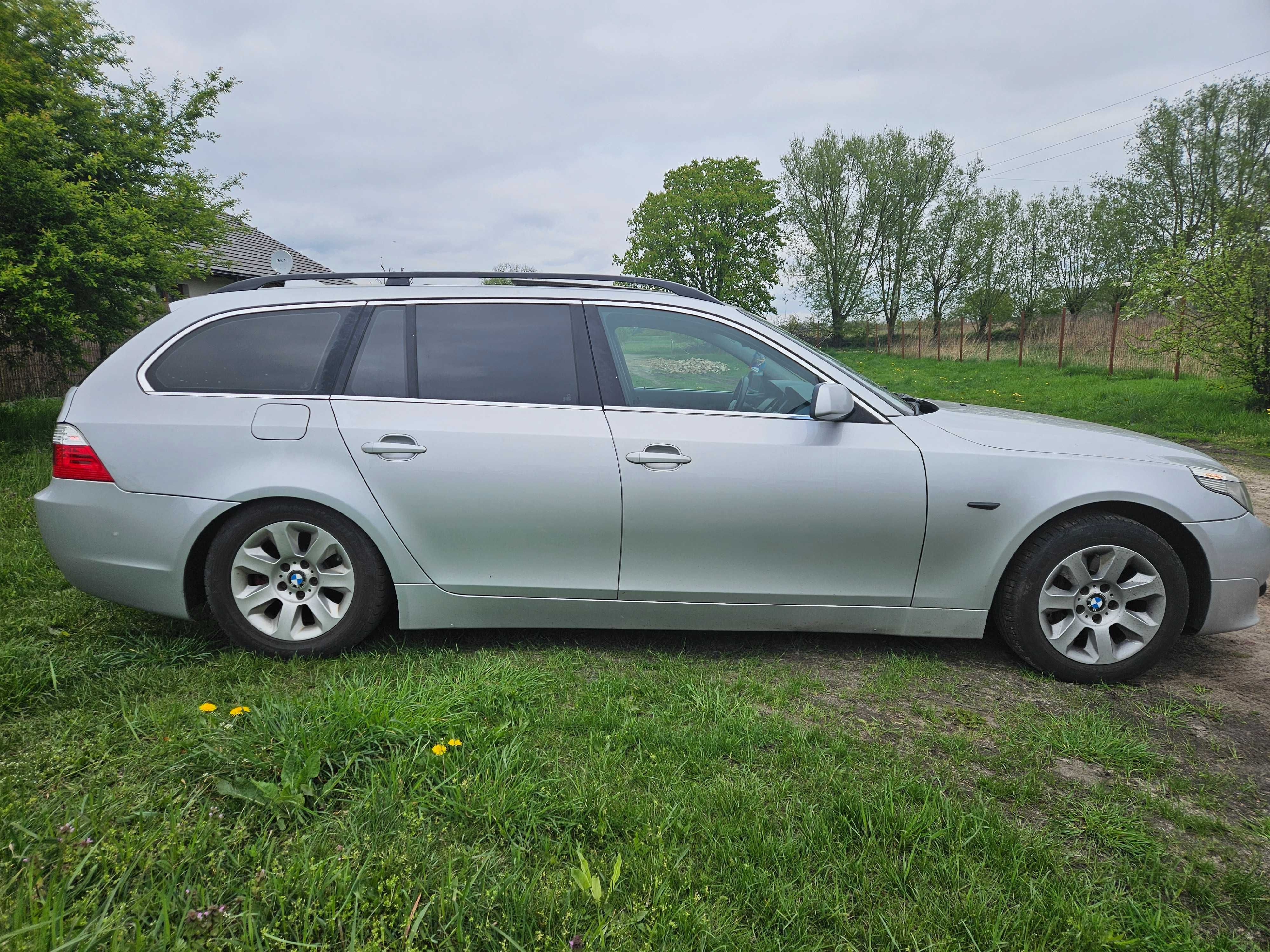 Bmw e61 m-pakiet TITASIBER 3.0d 218km konforty xenon panorama czesci!