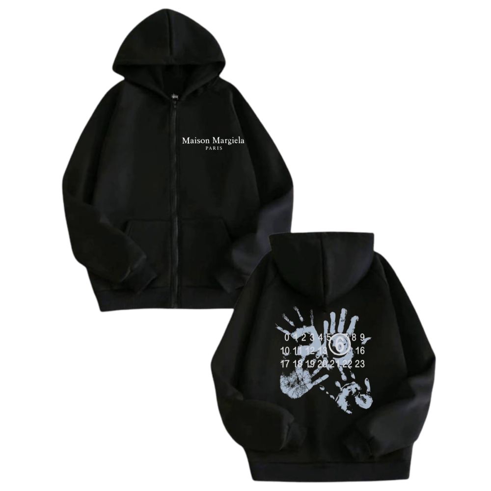 Зип-Худи Maison Margiela Paris Logo Унисекс мейсон марджела MM6 New