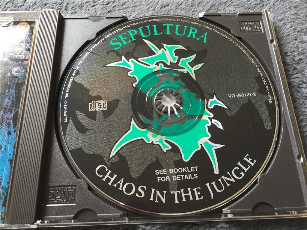 SEPULTURA - CHAOS IN THE JUNGLE / Unofficial Release 1997 RAR