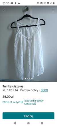 Tunika ciążowa L