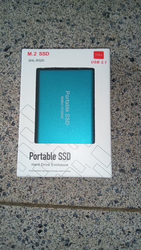 Disco novo  externo portátil 2tb