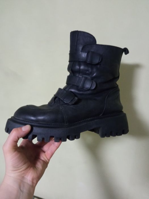 Ботинки жіночі зимові шкіряні