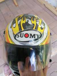 Kask Suomy flower damski brokatowy M