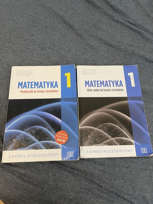 Podręcznik i zbiór zadań z matematyki