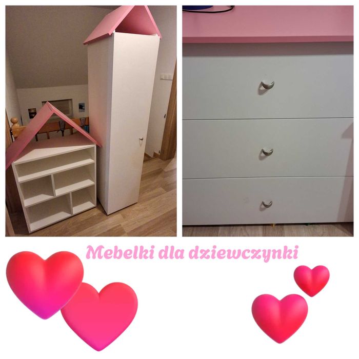 Mebelki dla dziewczynki