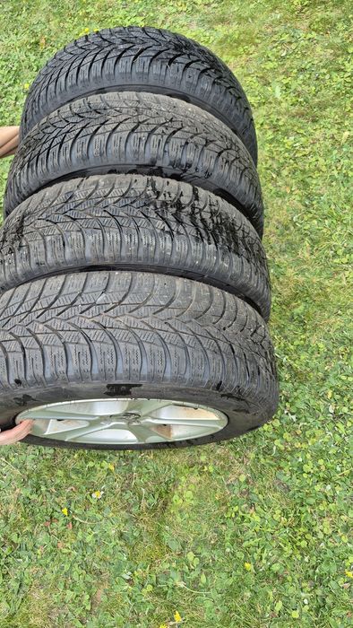 Koła alufelgi 5x112 15 cali Opony zimowe 195 65 r15 z 2022 roku