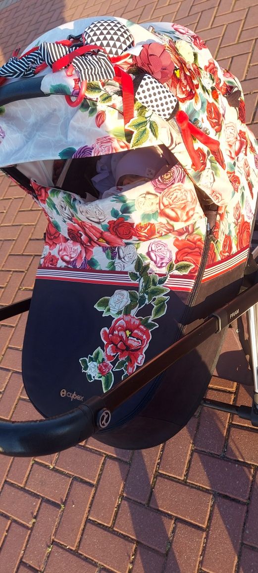 Cybex priam bloosom spring gondola spacerówka