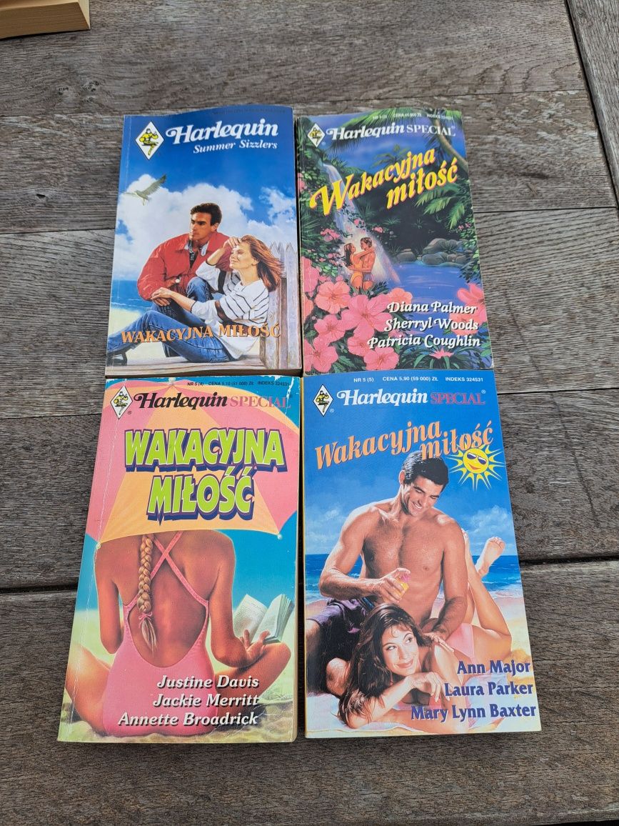 Harlequin wakacyjna miłość. Tom 1,2,3,4